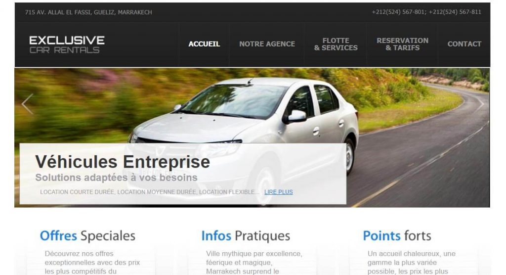 Agence Location Voiture – Exclusive Car Rental